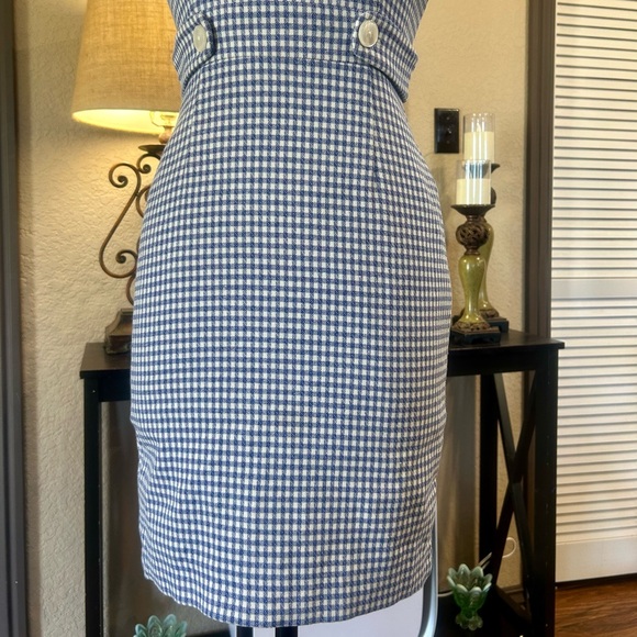 Brooks Brothers blue gingham dress - Picture 3 of 7